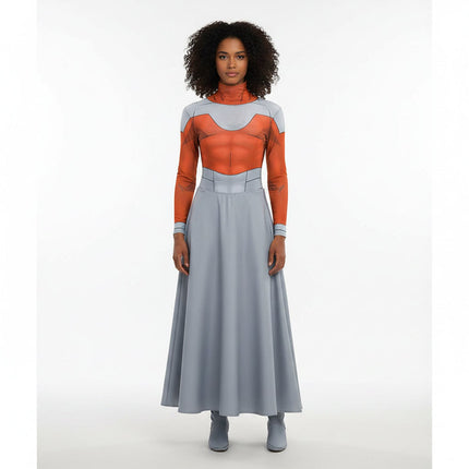 Adult Space Hero Costume Set with Bold Sci-Fi Style | Complete Outfit for Halloween and Themed Events