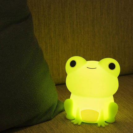 Rechargeable Kids Night Light with Dimmable Brightness | Cute Animal Bedside Lamp for Gentle Bedtime Glow