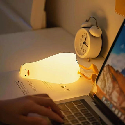 Rechargeable Kids Night Light with Dimmable Brightness | Cute Animal Bedside Lamp for Gentle Bedtime Glow