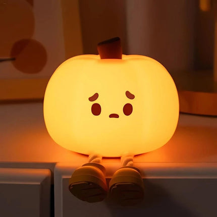 Rechargeable Kids Night Light with Dimmable Brightness | Cute Animal Bedside Lamp for Gentle Bedtime Glow