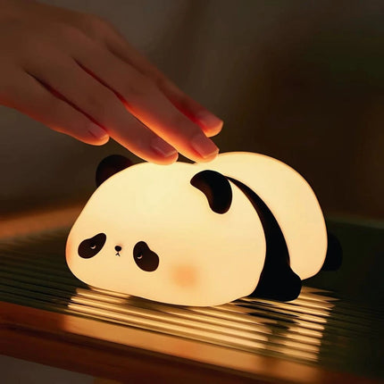 Rechargeable Kids Night Light with Dimmable Brightness | Cute Animal Bedside Lamp for Gentle Bedtime Glow