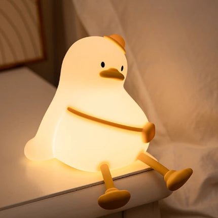 Rechargeable Kids Night Light with Dimmable Brightness | Cute Animal Bedside Lamp for Gentle Bedtime Glow