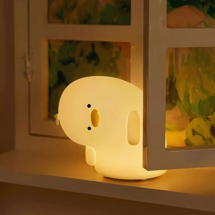Rechargeable Kids Night Light with Dimmable Brightness | Cute Animal Bedside Lamp for Gentle Bedtime Glow