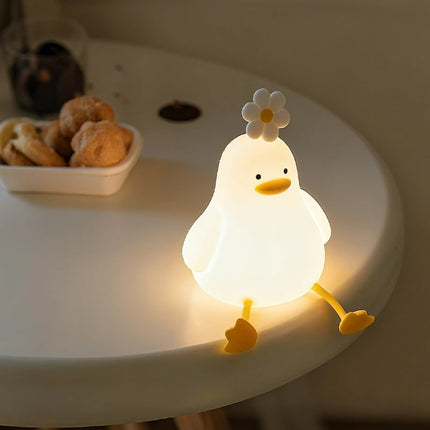 Rechargeable Kids Night Light with Dimmable Brightness | Cute Animal Bedside Lamp for Gentle Bedtime Glow