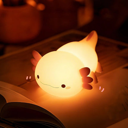 Rechargeable Kids Night Light with Dimmable Brightness | Cute Animal Bedside Lamp for Gentle Bedtime Glow
