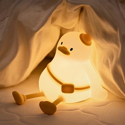 Rechargeable Kids Night Light with Dimmable Brightness | Cute Animal Bedside Lamp for Gentle Bedtime Glow