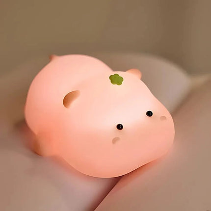 Rechargeable Kids Night Light with Dimmable Brightness | Cute Animal Bedside Lamp for Gentle Bedtime Glow