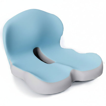 Memory Foam Seat Cushion for Office Chair with Coccyx Support | Ergonomic Comfort for Improved Posture