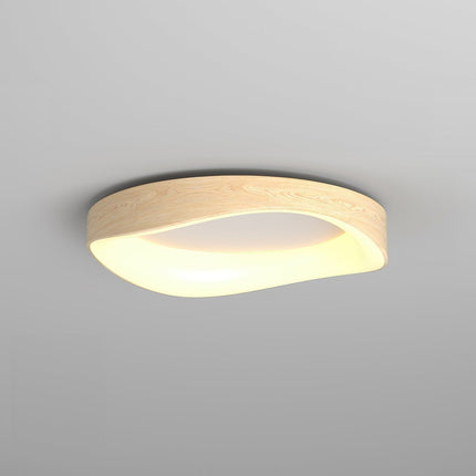 Nordic Wood Grain Ceiling Light with Energy-Efficient LED | Soft Glare-Free Illumination for Modern Spaces