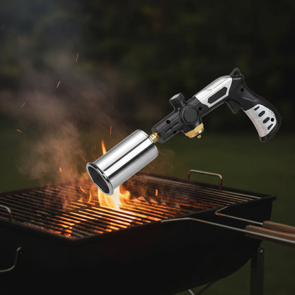 Outdoor Jet Lighter with Adjustable Flame Control | Fast Ignition for Grilling and Camping