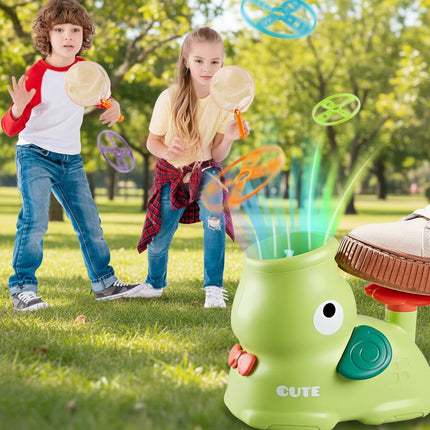 Flying Disc Launcher for Active Outdoor Fun | Enhances Coordination & Encourages Family Play