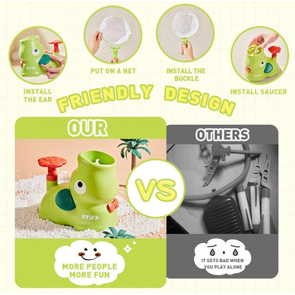 Flying Disc Launcher for Active Outdoor Fun | Enhances Coordination & Encourages Family Play