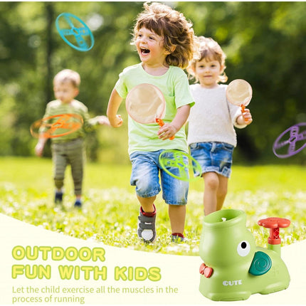 Flying Disc Launcher for Active Outdoor Fun | Enhances Coordination & Encourages Family Play