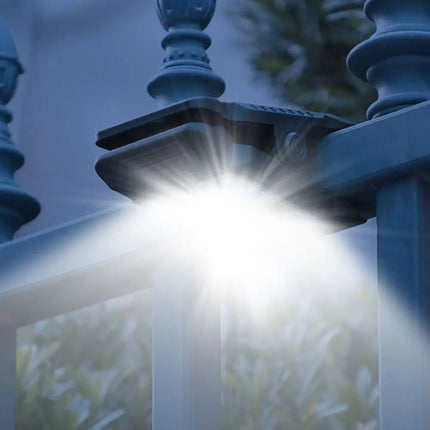 Solar Motion Sensor Light with Bright LED | Waterproof Outdoor Illumination for Gardens and Patios
