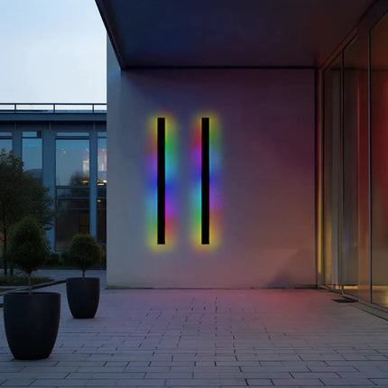 LED Outdoor Wall Lamp with Modern Minimalist Design | Waterproof Lighting for Patios and Gardens