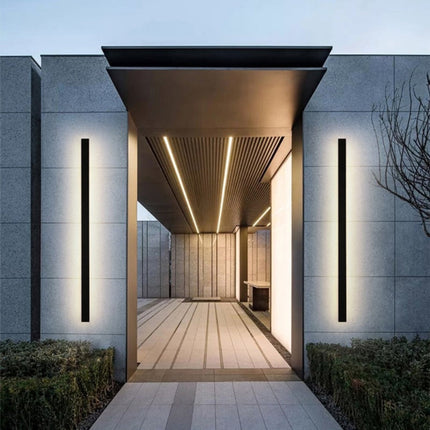 LED Outdoor Wall Lamp with Modern Minimalist Design | Waterproof Lighting for Patios and Gardens