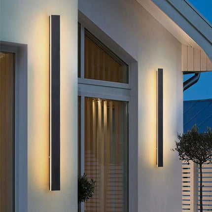 LED Outdoor Wall Lamp with Modern Minimalist Design | Waterproof Lighting for Patios and Gardens