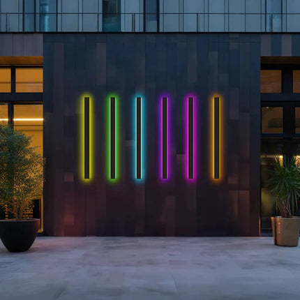 LED Outdoor Wall Lamp with Modern Minimalist Design | Waterproof Lighting for Patios and Gardens