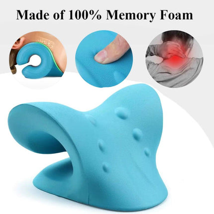 Pain Relief Neck Pillow with Memory Foam | Ergonomic Support for Ultimate Comfort