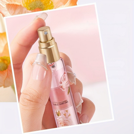 Fresh Floral Perfume Gift Set with Travel Size Sprays | Perfect Mothers Day Gift for Daily Wear and Refreshing Scent