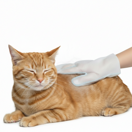 Disposable Pet Cleaning Gloves with Deodorizing Wipes | Quick Cleanup for Cats and Dogs
