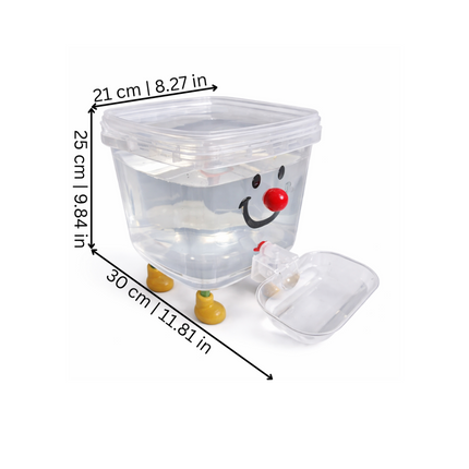 Pet Water Dispenser with Gravity-Fed Design | Automatic Refill for Effortless Hydration for Cats and Dogs