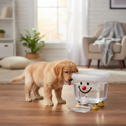 Pet Water Dispenser with Gravity-Fed Design | Automatic Refill for Effortless Hydration for Cats and Dogs
