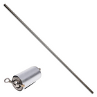 Collapsible Bo Staff, Telescopic Pocket Staff for Training, Stainless Steel Performance Staff, Martial Arts Gear