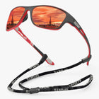 Polarized Sports Sunglasses, UV Protection Sunglasses, Running Sunglasses for Cycling and Hiking