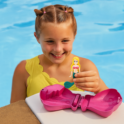 Interactive Mermaid Water Toy for Kids with Spinning Feature | Engaging Pool Fun for Swim Practice and Play