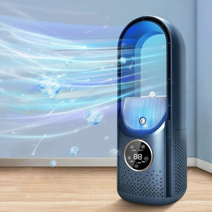 Portable Air Conditioner with Bladeless Fan Design | Compact Cooling for Rooms Up to 215 sq ft