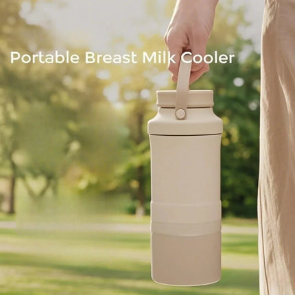 Portable Breast Milk Cooler with 24-Hour Cooling | Large-Capacity Insulated Container for Travel and Storage