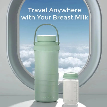Portable Breast Milk Cooler with 24-Hour Cooling | Large-Capacity Insulated Container for Travel and Storage