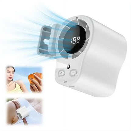 USB Rechargeable Clip-On Desk Fan with 360° Adjustable Airflow | Quiet Portable Fan for Home, Office, and Travel