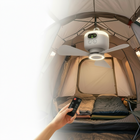 Portable Fan for Camping, Outdoor Fan with Remote Control, Battery Powered Fan with LED Camping Light and Hook_01