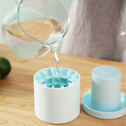 Portable Ice Maker Tray with Easy-Release Design | Stackable Silicone Ice Cube Maker for Home and Travel