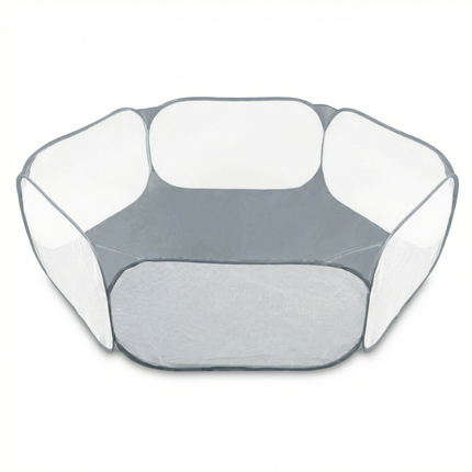 Portable Playpen with Lightweight Mesh Design | Quick Setup for Safe Indoor and Outdoor Fun
