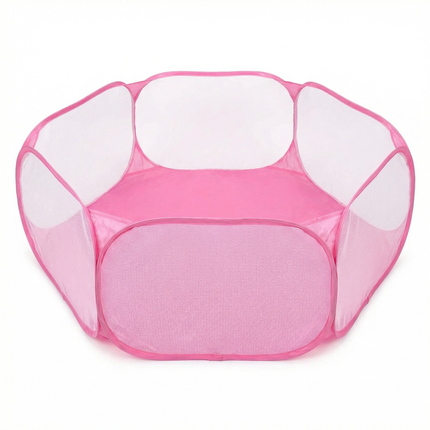Portable Playpen with Lightweight Mesh Design | Quick Setup for Safe Indoor and Outdoor Fun