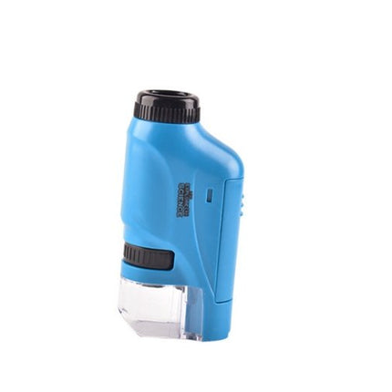 High-Power Pocket Microscope with LED Light | Compact Design for On-the-Go Observations