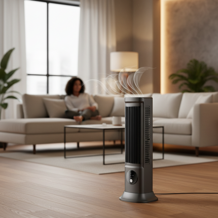 Portable Tower Cooling Fan with Oscillation | Slim Design for Quiet, Energy-Efficient Cooling
