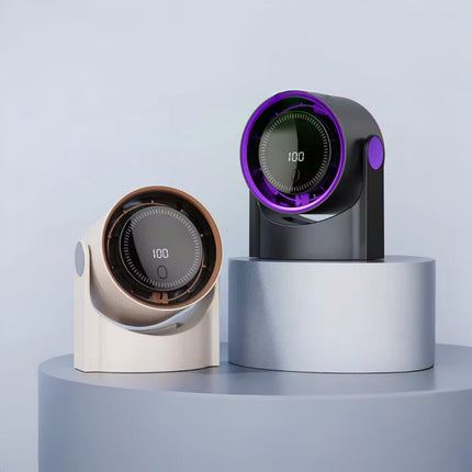 Cooling Fan for Desk, Quiet USB Desk Fan with Digital Display, Small Table Fan for Bedroom and Office_00
