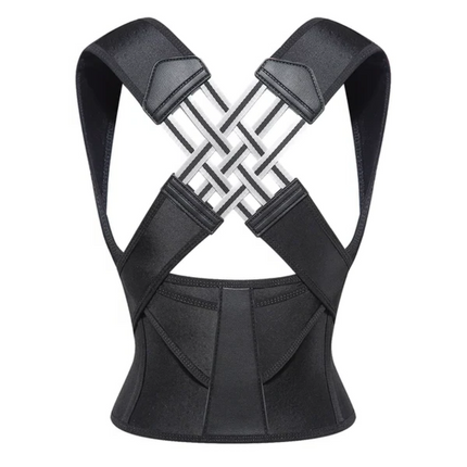 Posture Corrector for Back Support with Adjustable Straps | Lightweight Brace for Improved Posture and Comfort