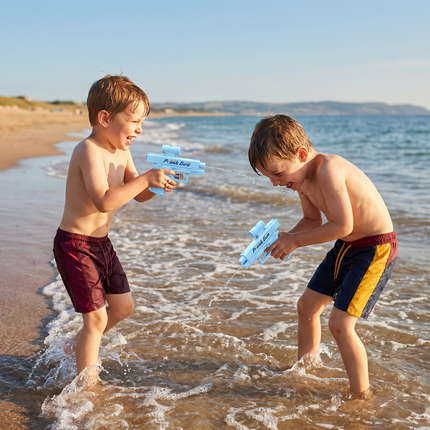 Double-Sided Water Gun for Kids with Surprise Spray Action | Compact Prank Toy for Summer Fun