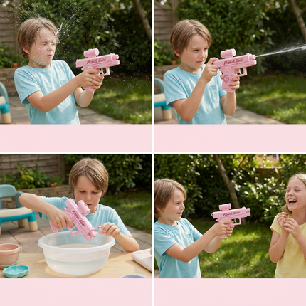 Double-Sided Water Gun for Kids with Dual Spray Function | Non-Toxic Outdoor Fun for Exciting Water Battles