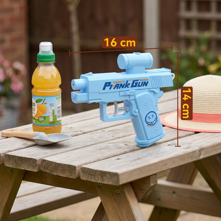 Double-Sided Water Gun for Kids with Surprise Spray Action | Compact Prank Toy for Summer Fun