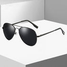 Polarized Aviator Sunglasses for Men and Women, UV400 Sunglasses with Mirror Lens, Metal Pilot Sunglasses for Driving