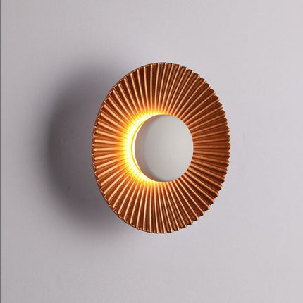 SunRay LED Wall Lamp with Sculptural Metallic Rays | Modern Ambient Lighting for Cozy Spaces