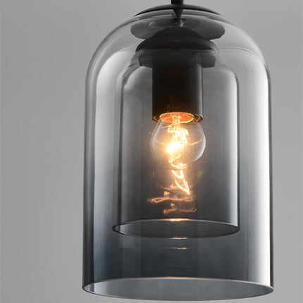 Modern Glass Pendant Light with Adjustable Suspension | Versatile Hanging Lamp for Elegant Home or Cafe Decor