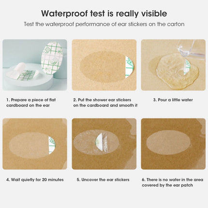 Waterproof Ear Covers for Shower, Disposable Swimming Ear Covers – image 4