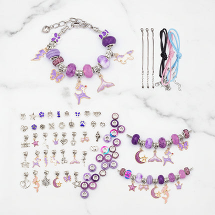 Bracelet Making Kit for Kids, DIY Bead Bracelet Kit with Beads, Fine Motor Skills Toy and Mothers Day Gift for Daughter_06